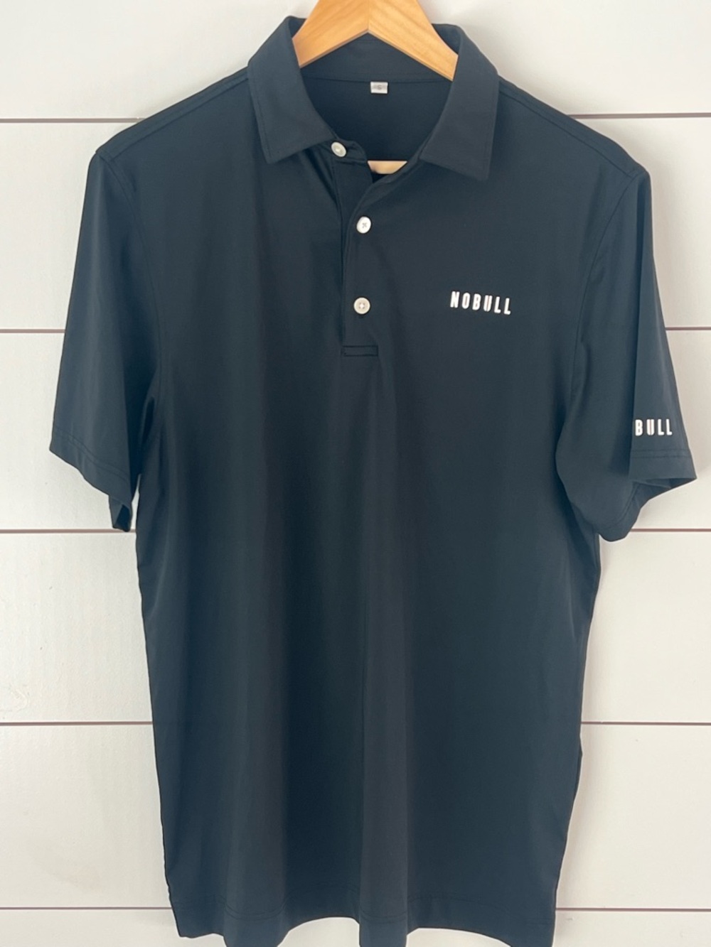 NOBULL‎ Men's Black Performance Polo